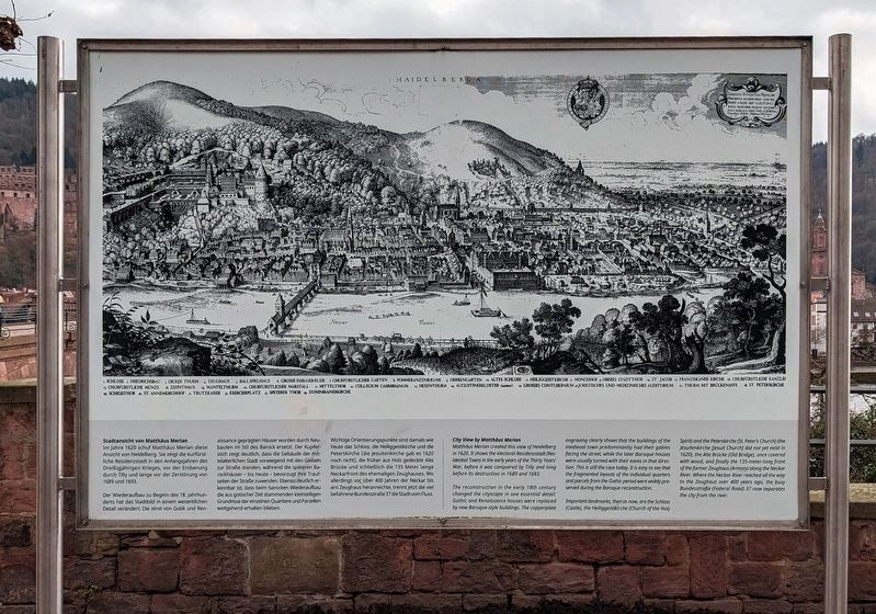 Stadtansicht von Matthäus Merian Marker. Click for full size. Stadtansicht von Matthäus Merian Marker image. Click for full size.