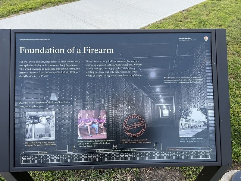 Foundation of a Firearm Marker image. Click for full size.