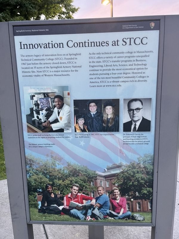 Innovation Continues at STCC Marker image. Click for full size.
