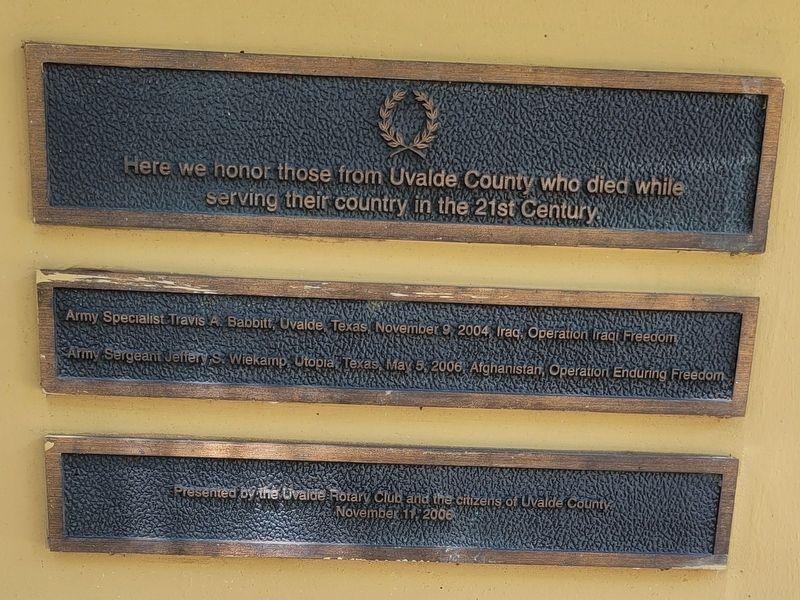 Operation Enduring Freedom Memorial image. Click for full size.