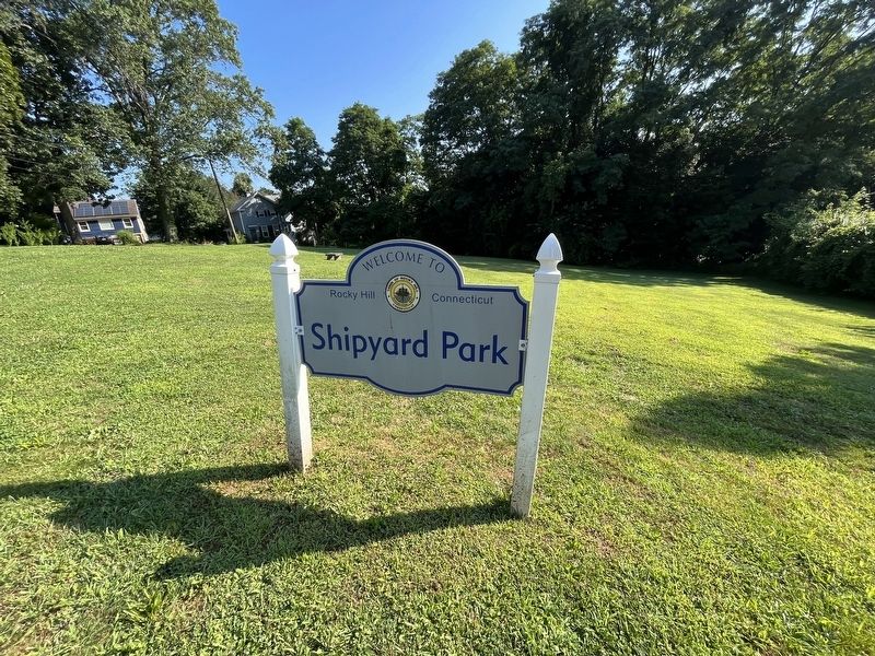 Nearby signage for Shipyard Park. Click for full size. Nearby signage for Shipyard Park image. Click for full size.