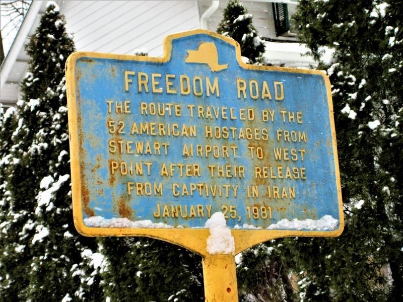 Freedom Road Marker image. Click for full size.