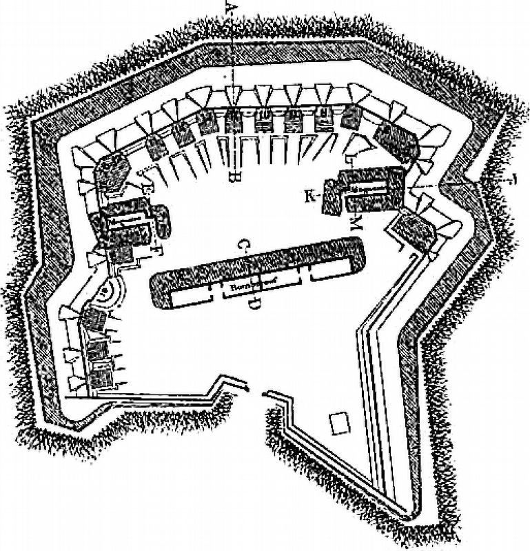 Fort C.F. Smith Plan image. Click for full size.
