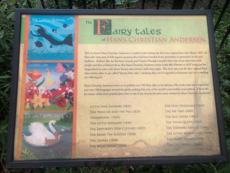 The Fairy Tales of Hans Christian Andersen (2nd of 2) image. Click for full size.