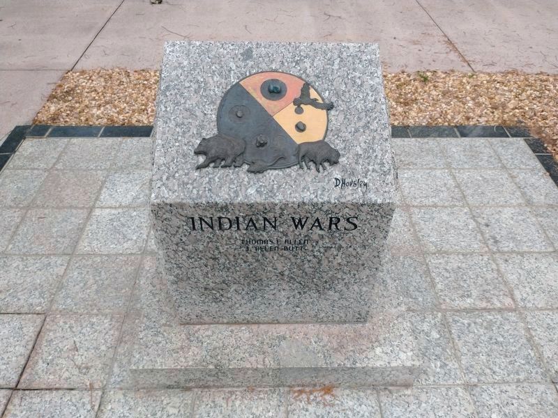 Union County War Memorial - Indian Wars image. Click for full size.