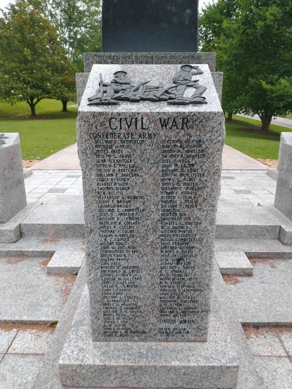 Union County War Memorial - Civil War image. Click for full size.