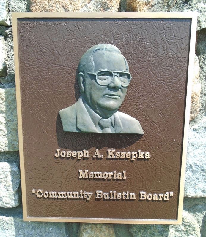 Joseph A. Kszepka Marker. Click for full size. Joseph A. Kszepka Marker image. Click for full size.