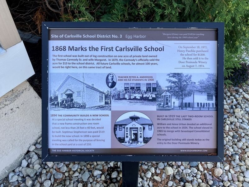 Site of Carlsville School District No. 3 Marker. Click for full size. Site of Carlsville School District No. 3 Marker image. Click for full size.