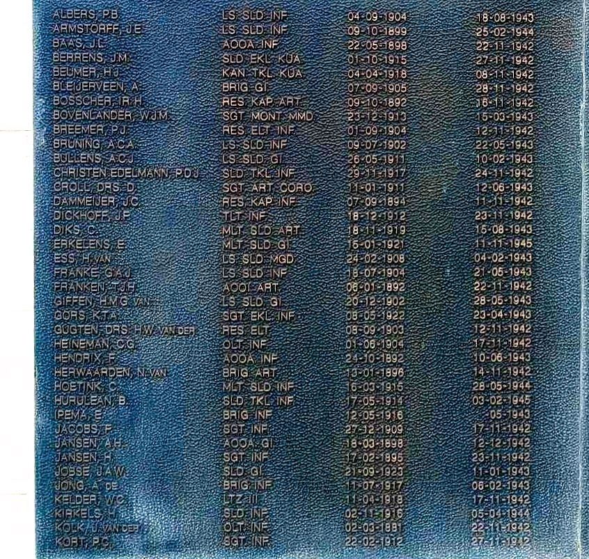 High Contrast Image of Bronze Tablet, Left Side image. Click for full size.
