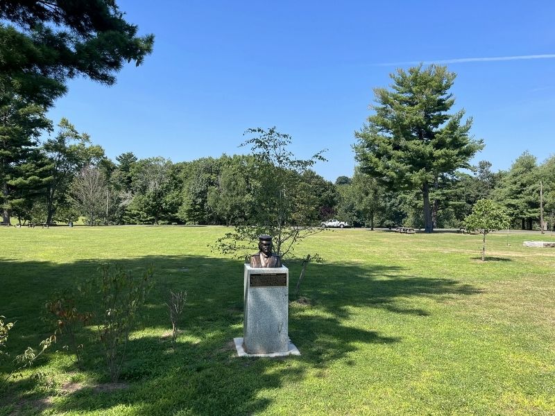 Frederick Law Olmsted / Beardsley Park Marker image. Click for full size.