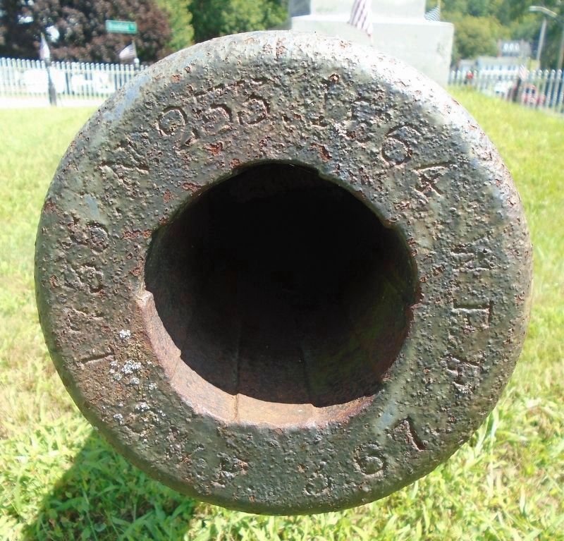 Civil War Memorial 20-pound Parrott Rifle Muzzle. Click for full size. Civil War Memorial 20-pound Parrott Rifle Muzzle image. Click for full size.