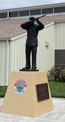 The Grand American Statue and Marker. Click for full size. The Grand American Statue and Marker image. Click for full size.