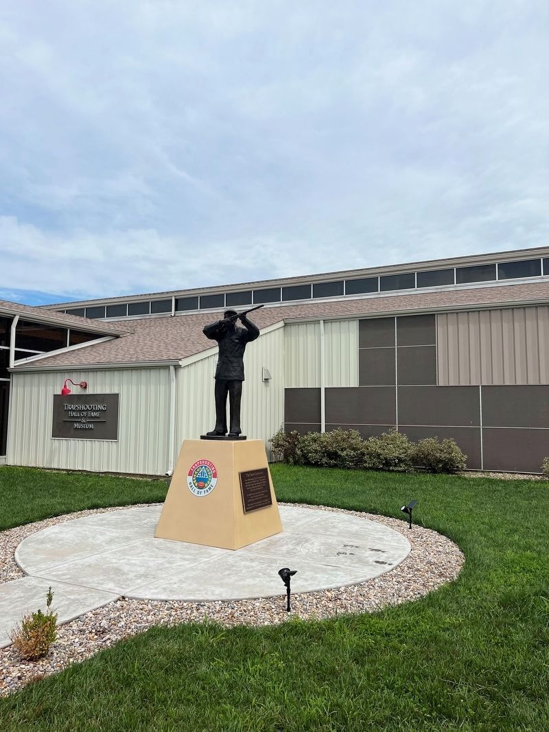 The Grand American Staue and Marker. Click for full size. The Grand American Staue and Marker image. Click for full size.