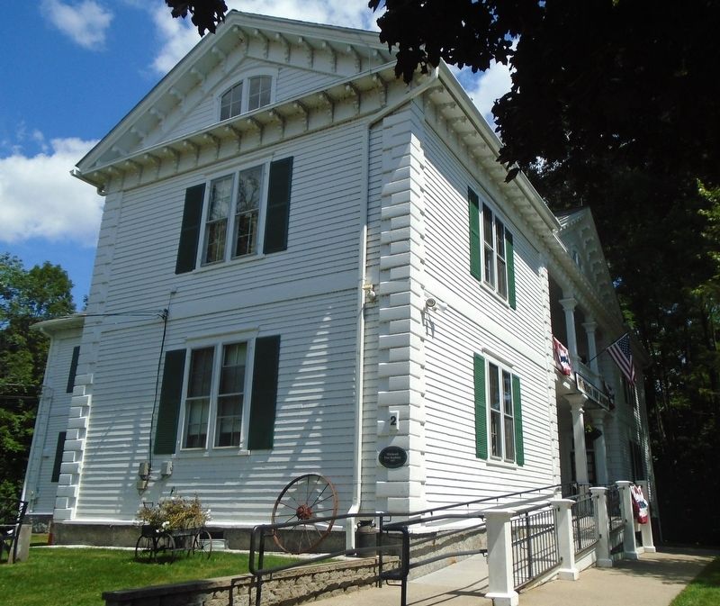 Hitchcock Free Academy and Marker. Click for full size. Hitchcock Free Academy and Marker image. Click for full size.