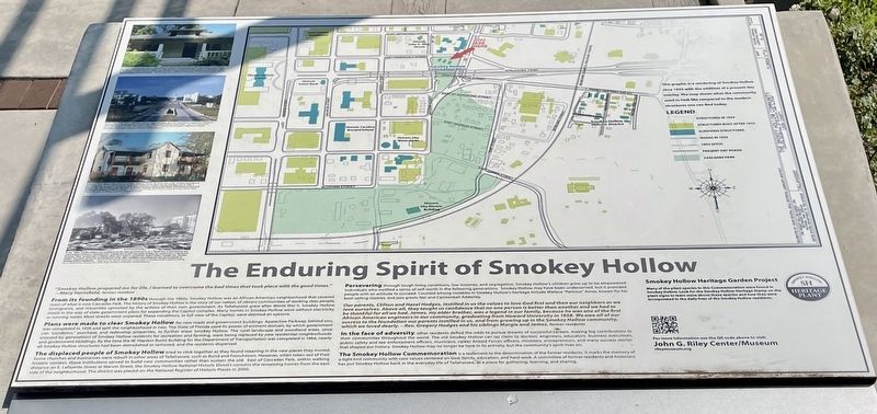 The Enduring Spirit of Smokey Hollow Marker image. Click for full size.