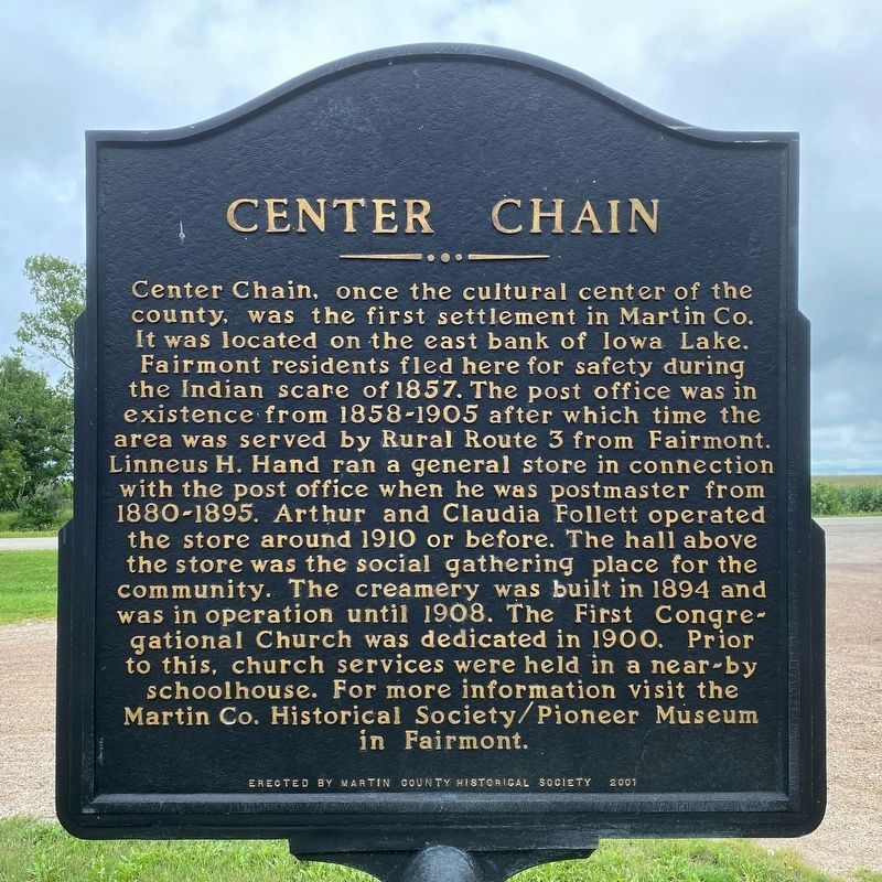 Center Chain Marker image. Click for full size.