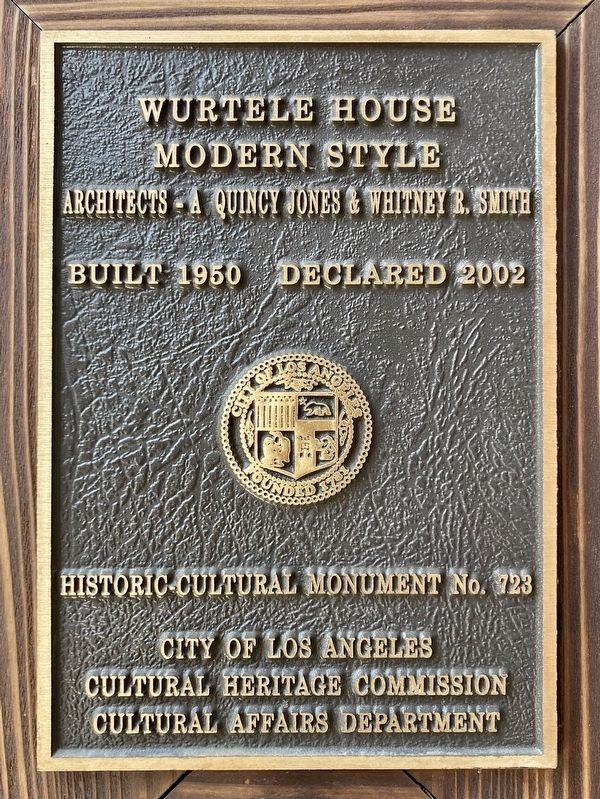 Wurtele House Marker. Click for full size. Wurtele House Marker image. Click for full size.