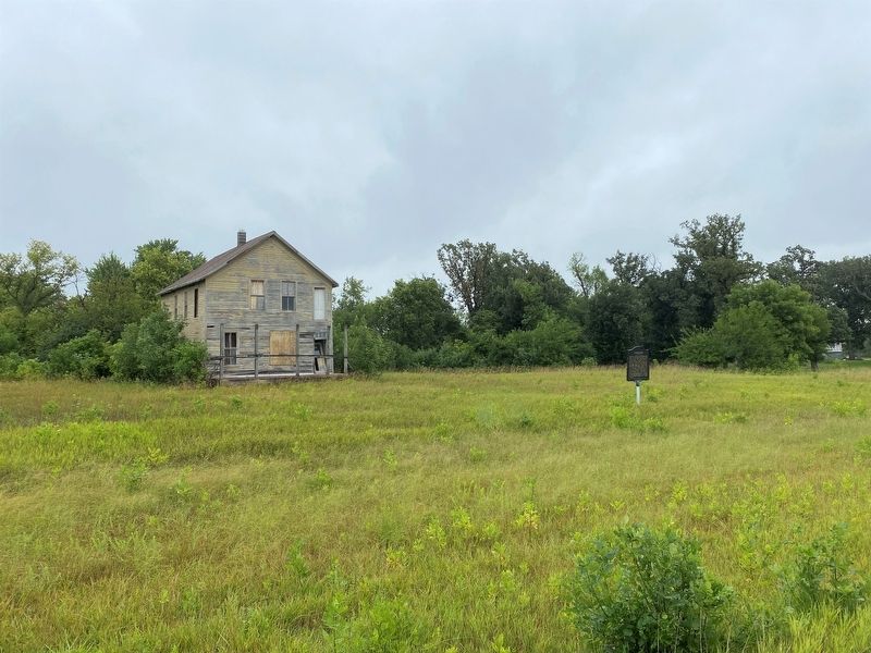 Tenhassen Marker, from the west image. Click for full size.