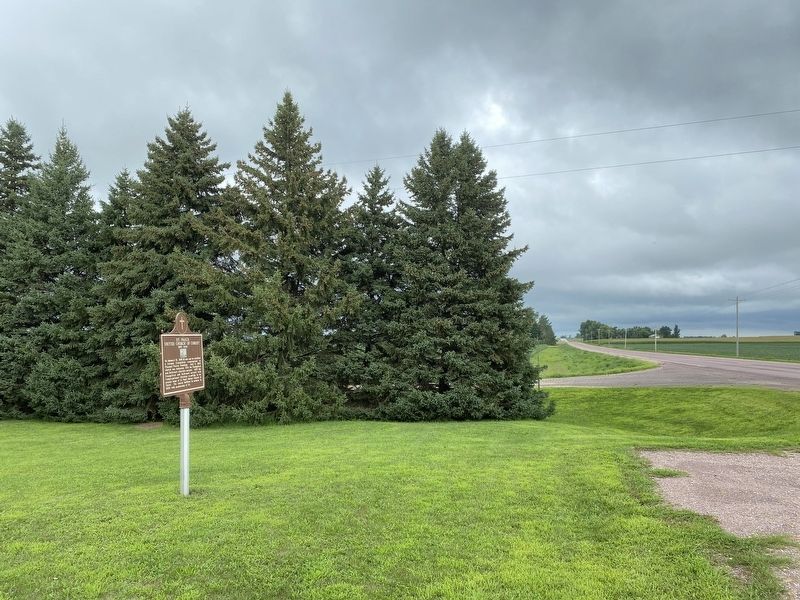St. Paul's United Church of Christ Marker, from the south image. Click for full size.