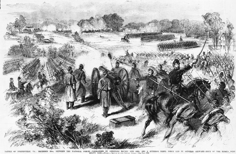 Battle of Dranesville image. Click for full size.