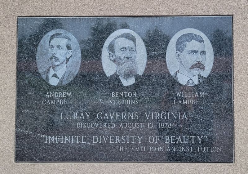Luray Caverns Virginia Marker image. Click for full size.