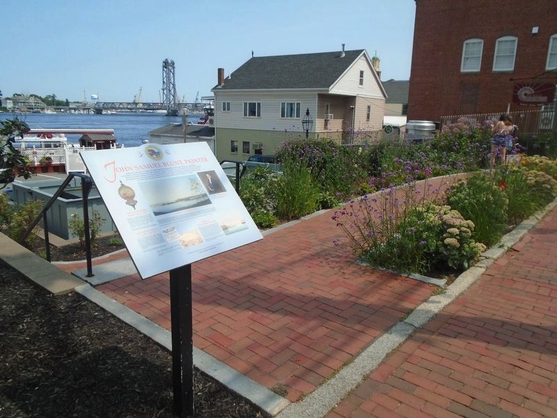John Samuel Blunt, Painter Marker image. Click for full size.