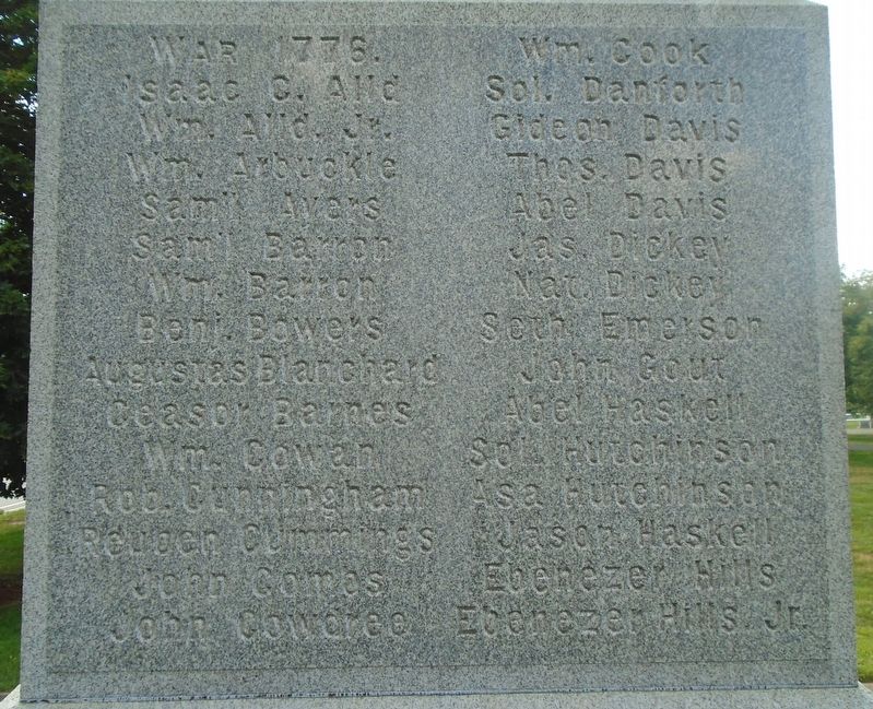War Memorial Honor Roll image. Click for full size.