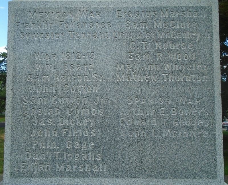 War Memorial Honor Roll image. Click for full size.