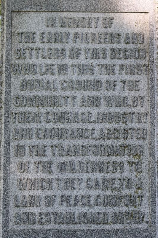 The Burial Place of Chief Kokomo Marker image. Click for full size.