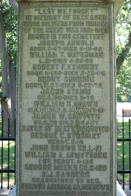 The Burial Place of Chief Kokomo Marker image. Click for full size.