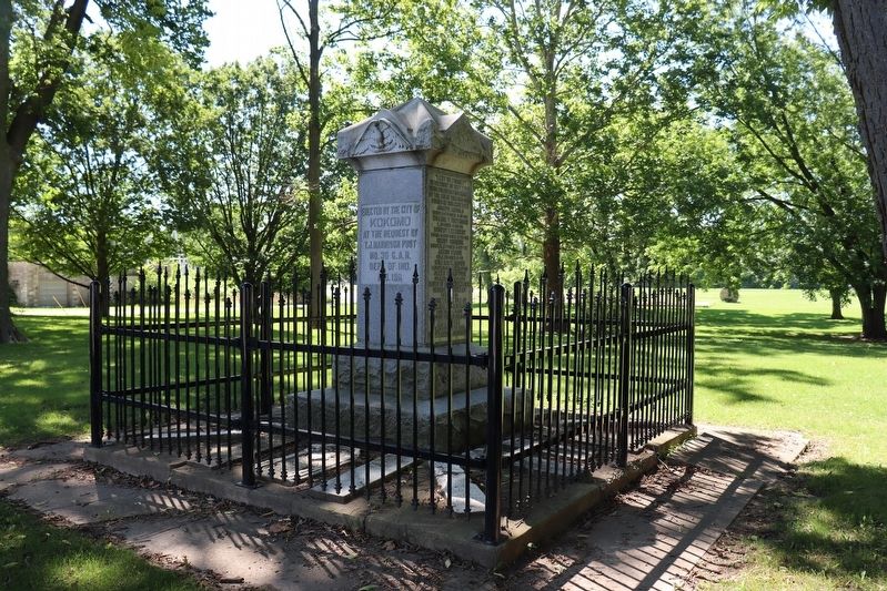 The Burial Place of Chief Kokomo Marker image. Click for full size.