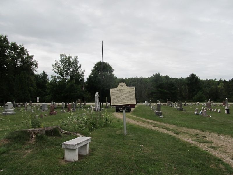 Riverside Cemetery Marker image. Click for full size.