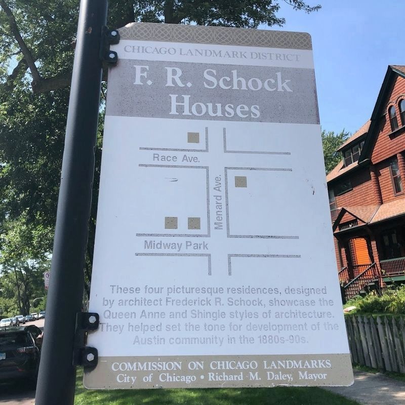 F.R. Schock Houses Marker image. Click for full size.