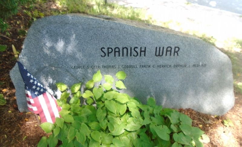 Windsor Spanish War Honor Roll Marker image. Click for full size.