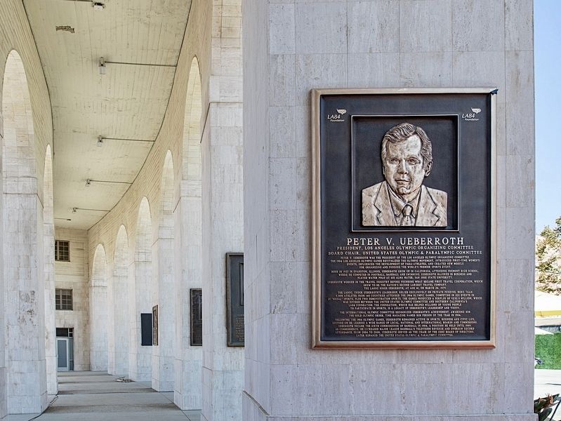 Peter Ueberroth Marker image. Click for full size.