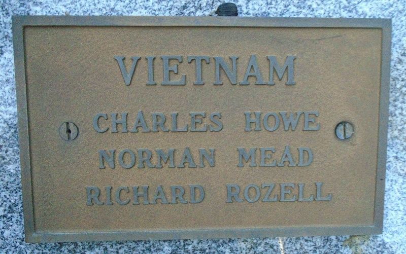 Granville High School Vietnam War Memorial Marker image. Click for full size.