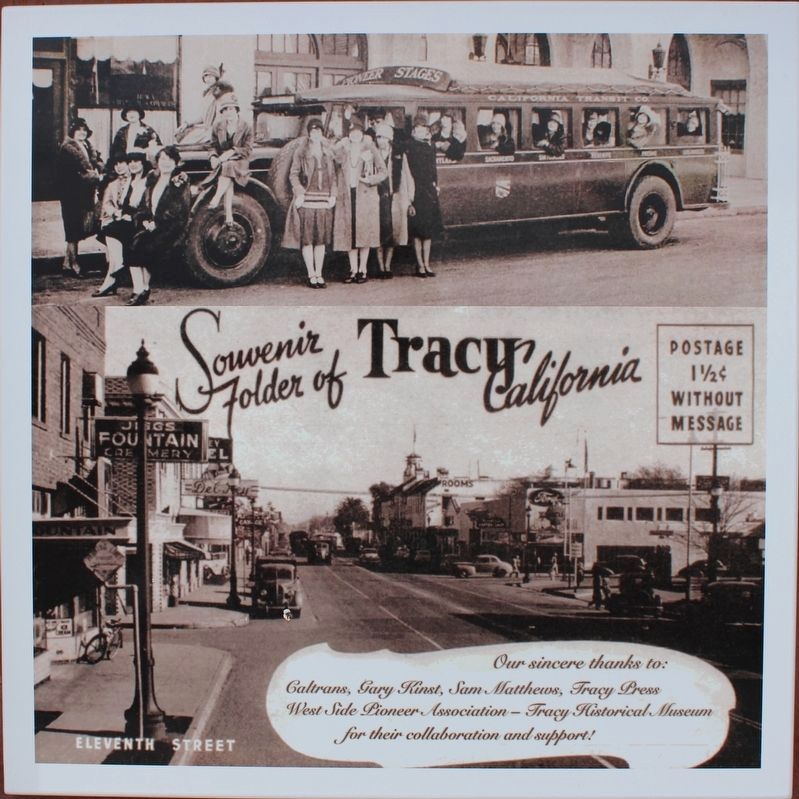 Historic Photo Tile on the Bridge image. Click for full size.