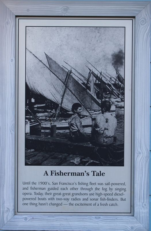 A Fisherman's Tale Marker image. Click for full size.