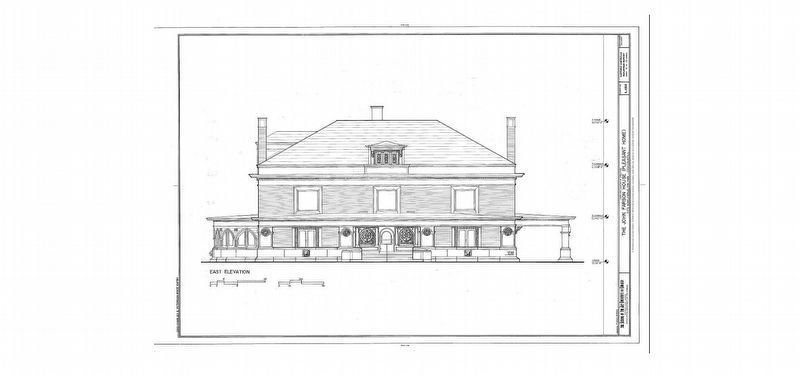 Pleasant Home survey, circa 1933. Click for full size. Pleasant Home survey, circa 1933 image. Click for full size.