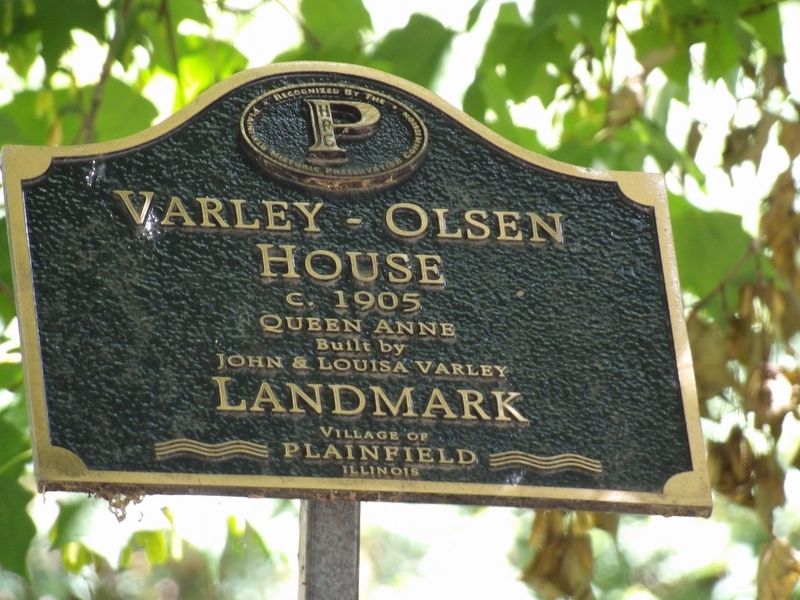 Varley-Olsen House Marker. Click for full size. Varley-Olsen House Marker image. Click for full size.