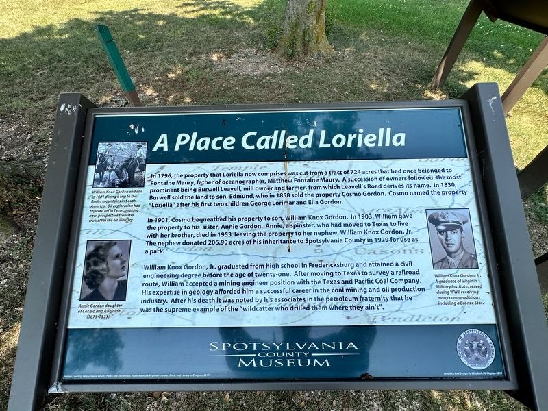 A Place Called Loriella Marker image. Click for full size.