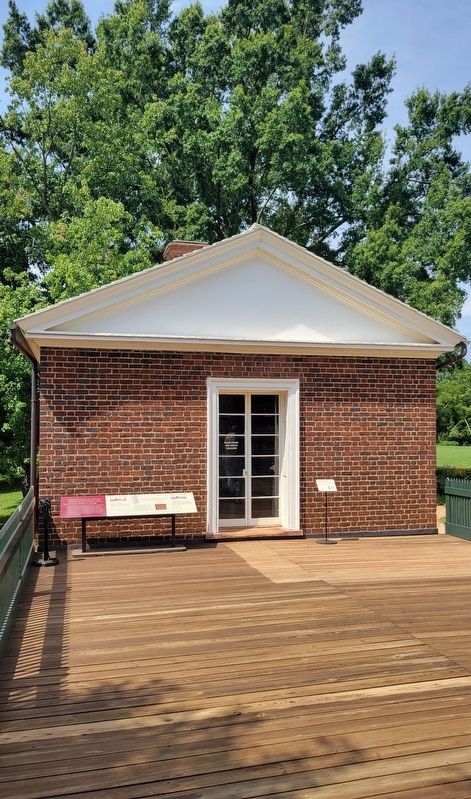 South Pavilion Marker. Click for full size. South Pavilion Marker image. Click for full size.