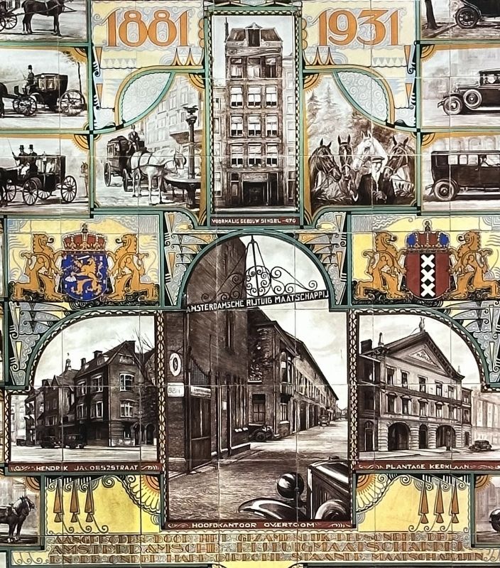 Amsterdamse Rijtuig Maatschappij artwork - closer view image. Click for full size.