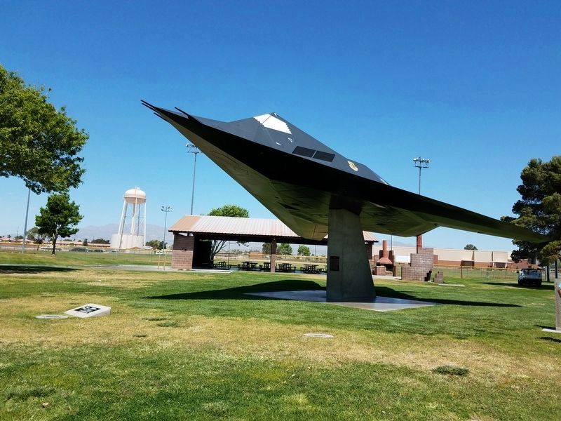F-117A and Marker image. Click for full size.