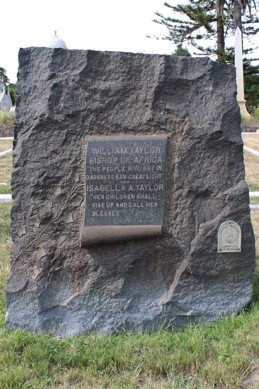 William Taylor Marker and Headstone image. Click for full size.