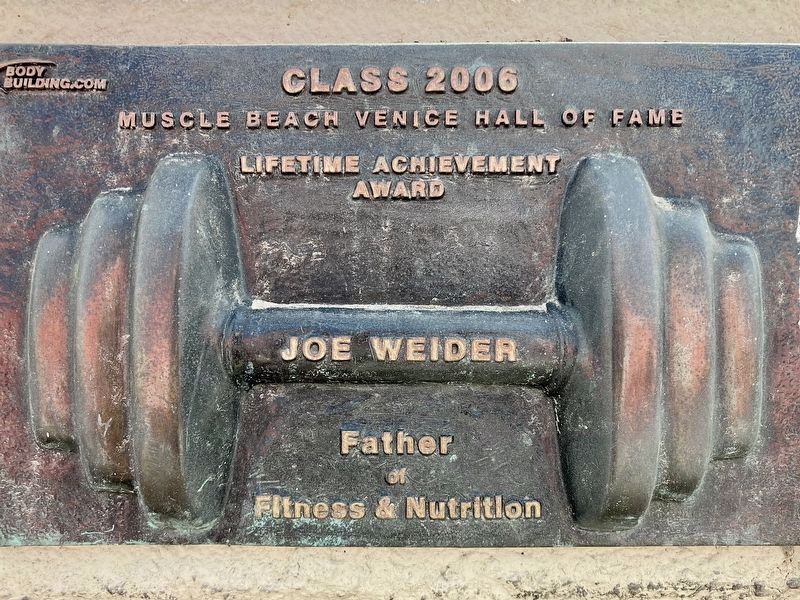 Joe Weider. Click for full size. Joe Weider image. Click for full size.