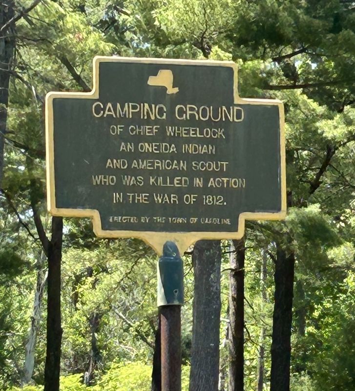 Camping Ground Marker. Click for full size. Camping Ground Marker image. Click for full size.