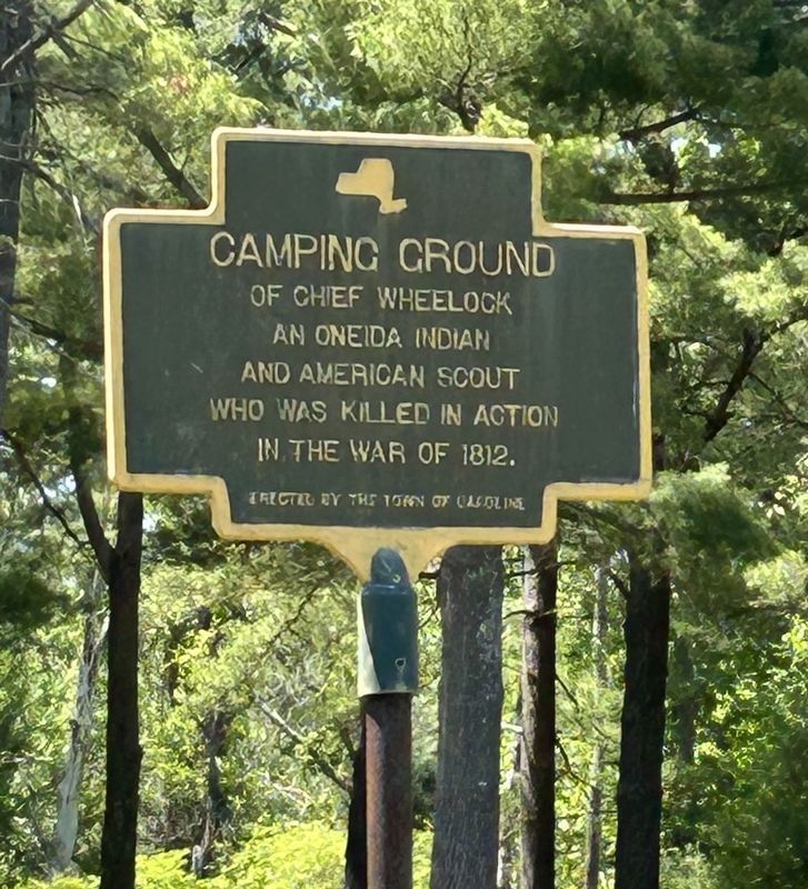 Camping Ground Marker image. Click for full size.