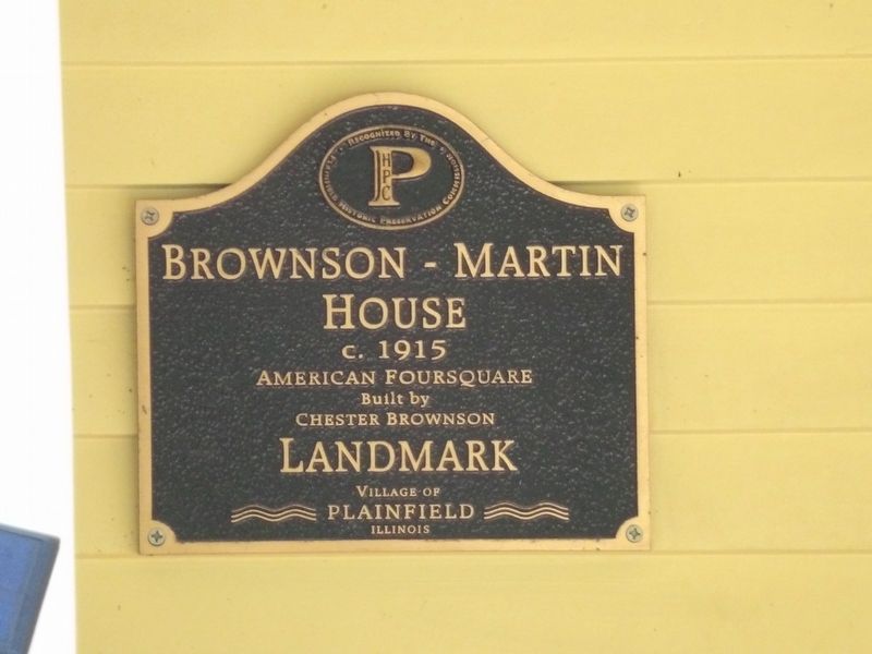 Brownson-Martin House Marker. Click for full size. Brownson-Martin House Marker image. Click for full size.