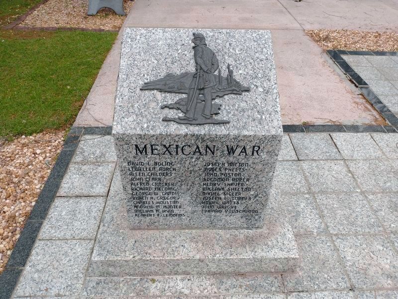 Union County War Memorial - Mexican War image. Click for full size.